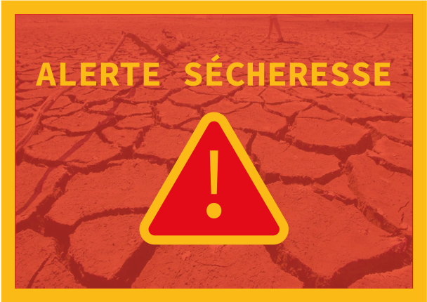 Sécheresse – Situation de crise en Isère – Niveau 4/4 – Niveau d’alerte maximun – Mesures de restrictions à respecter