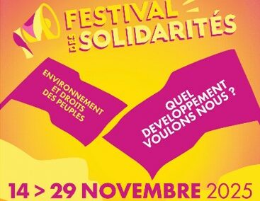 Festival des solidarités Eybens – Gières – Poisat – Venon 2025 – Du 14 au 29 novembre