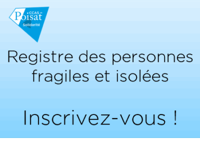 Plan canicule 2026 – Registre des personnes fragiles et isolées – Inscrivez-vous !