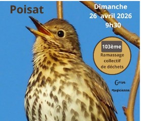 103e ramassage collectifs de déchets – Organisé par l&rsquo;association « J&rsquo;m&rsquo;attaque au stock de déchets plastiques » – Dimanche 26 avril – 9 h 30