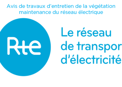 Fonctionnement des lignes à haute tension : travaux d&rsquo;entretien de la végétation- Du 1er mars au 30 août