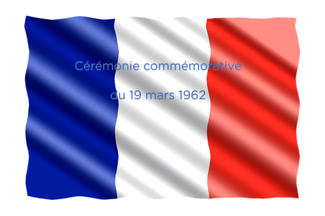 Cérémonie commémorative du 19 mars 1962 – Le 19 mars – 18 h – Eybens