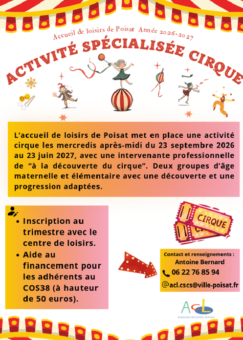 Affiche cirque