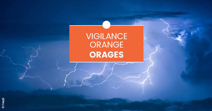 Vigilance « orange » orage en Isère